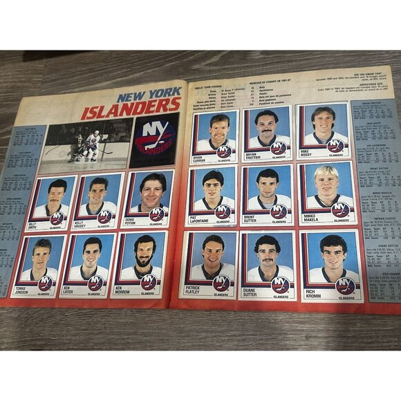 Hockey '87 Sticker Album Panini NHL Yearbook Paperback - Picture 4 of 12